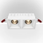 Встраиваемый светильник Alfa LED 4000K 2x15Вт 36° Dim Triac Maytoni Technical DL043-02-15W4K-D-SQ-W (220V)