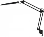 Офисная настольная лампа на струбцине Uniel TLD-524 Black/LED/500Lm/4500K/Dimmer (220V, диммер, сенсорный выключатель)