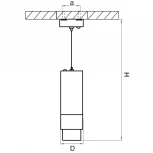 Подвесной светильник Lightstar Fuoco 130046 (LED, 220V, на тросе, круглые)