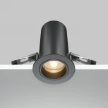 Встраиваемый светильник светодиодный Maytoni Focus Led DL125-L12-3K-B (220V, круглые)