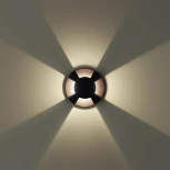 Встраиваемый грунтовый светильник Odeon Light Wald 6662/3GL3 черный/металл IP67 LED 3W 4000K 12V/24V (круглые)