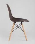Стул Stool Group Eames DSW коричневый x4 УТ000005350