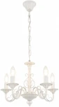 Подвесная люстра Arte Milano AM342620 342620/5 WT+SL (220V, на цепи, подсвечник, свеча)