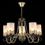 Подвесная люстра Freya Sherborne FR2563-PL-05-BZ (220V, на цепи)