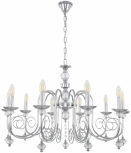 Подвесная люстра Arte Milano AM346109 346109/10 CR (220V, подвески, на цепи, подсвечник, свеча)