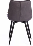 Обеденный стул Tetchair ABRUZZO (Металл,Ткань/Серый,Черный) 15556