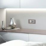 Рамка на 2 поста Favorit (латте, стекло) Werkel W0021142 (a058819)