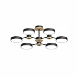 Потолочная люстра светодиодная на штанге LED4U LED4U L3216-730 BK