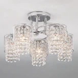 Потолочная люстра Eurosvet Bonnie 30137/5 хром (220V)
