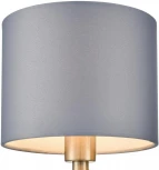 Бра Lumion Damona 8108/1W латунь титаниум/серый, металл/текстиль/стекло E14 40W 220V