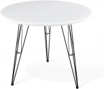 Стол SHT-TU10/80 МДФ черный/белый Sheffilton SHT-TU10 4764520001