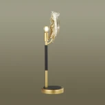 Интерьерная настольная лампа Odeon Light Ventaglio 4870/1T (220V, выключатель, листья)