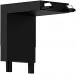 Соединитель угловой "поток-стена" ST Luce Skyflat ST067.409.14 Черный