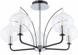 Потолочная люстра на штанге Arte Milano Napoli-321007 321007/5 BK.CR (220V)