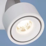 Накладной точечный светильник Elektrostandard Klips DLR031 15W 4200K 3100 белый матовый (LED, 220V)