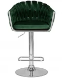 Стул барный DOBRIN MARCEL (зеленый велюр (MJ9-88))