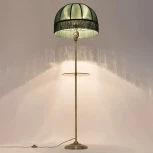 Торшер с полкой бахрома Citilux Базель CL407932T (220V, выключатель)