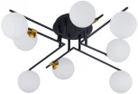 Потолочная люстра Arte Lamp Gemini A2243PL-8BK