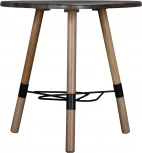 Стол журнальный Лючия 2104 черный/бук/дуб маррон от фабрики Mebelik