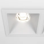 Встраиваемый светильник Alfa LED 4000K 2x10Вт 36° Maytoni Technical DL043-02-10W4K-SQ-W (220V)