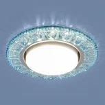 Встраиваемый точечный светильник Elektrostandard 3022 GX53 BL лазурный