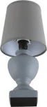 Настольная лампа Lumion Bianka 8164/1T серый, керамика/текстиль E14 1*40W 220V (выключатель)