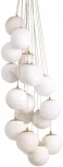 Подвесная люстра Fluorite Unity FL1048-19P (220V, на проводе, шарики)