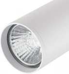 Трековый светильник однофазный Escada 2000120001TRA/01 SWH 1x50Вт GU10, металл, белый (220V, круглые)