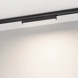 Трековый светильник магнитный светодиодный MAG-FLEX-FLAT-L235-8W Day4000 (BK, 80 deg, 48V) (Arlight, IP20 Металл) 036301