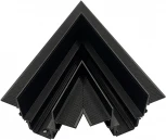 Угол-соединитель 45° Gravity встраиваемый черный (магнитный) Maytoni Technical TRA010CLS-42B