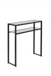 Консольный стол AllConsoles 1044-CB grey черный муар