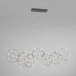 Подвесной светильник Uma 90168/7 черный жемчуг Eurosvet (LED, 220V, на тросе)