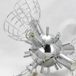 Подвесная люстра Lussole Lgo Idaho LSP-8999 (220V, на цепи, шар, листья, IP21)