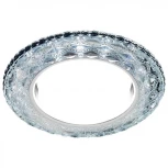 Встраиваемый точечный светильник Ambrella Gx53+led G288 CH (для детской, 220V)