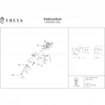 Спот Freya Arlette FR7003WL-01BZ (220V, круглые)
