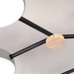 Потолочная люстра светодиодная с пультом с регулировкой цветовой температуры и яркости LED4U LED4U L3201-700 GR