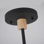 Потолочная люстра Wi-Fi на штанге Turna Dbl L6 Black By ImperiumLoft Turna-Dbl01 (LED, 220V, голосовое управление, умный дом - Алиса)