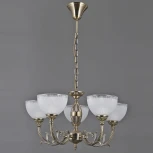 Подвесная люстра ILLUMICO IL9939-5PSQ-24 AB CAPELLA (220V, на цепи)