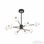 Потолочная люстра на штанге Arte Milano 272069/8 BK (LED, 220V, шарики)