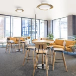 Потолочная люстра светодиодная с вентилятором Mantra Aloha 8234 (регулировка яркости, 220V, пульт управления, круглые)