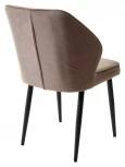 Стул VENA, цвет B5 Капучино, велюр / черный каркас