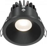 Встраиваемый светильник Zoom 4000K 1x6Вт 60° IP 65 Dim Triac LED Maytoni Technical DL034-01-06W4K-D-B (220V, круглые)