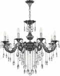 Подвесная люстра Bohemia AL7901 AL79101/8/250 B NB (220V, подвески, на цепи, подсвечник, свеча)