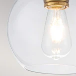 Подвесной светильник Feiss Tabby FE-TABBY-P-S-BB (220V, на цепи, шар)