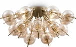 Потолочная люстра Maytoni Bolla MOD133CL-04BS (220V, шарики, молекулы)