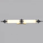 Настенный светильник Odeon Light Ula 5404/28WL бронзов.брашированн./черный/стекло/керамика LED 28W 3000K (220V, выключатель, круглые)