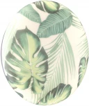 Настенно-потолочный светильник светодиодный Sonex Flori 7748/CL PALE SN пластик/белый/зеленый LED 30Вт 4000К D330 IP43 (220V, круглые)