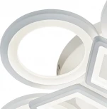 Потолочная люстра Escada Mosaic 10248/12 LED*160W White (ночной режим, 220V, пульт управления)