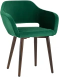 Стул с подлокотниками Stool Group Саймон велюр темно-зеленый УТ000025160