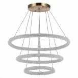 Подвесной светильник ярусный Avana SL6110.203.03 ST Luce (регулировка яркости, LED, 220V, пульт управления, на тросе, кольцо)
